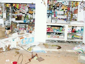 தட்டார்மடம் அருகே பா.ம.க. நிர்வாகியின் கடை சூறை