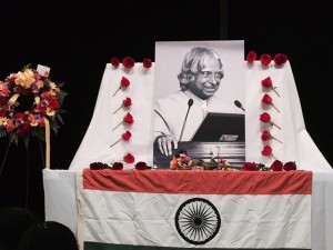 கலாம் மறைவுக்கு அஞ்சலி